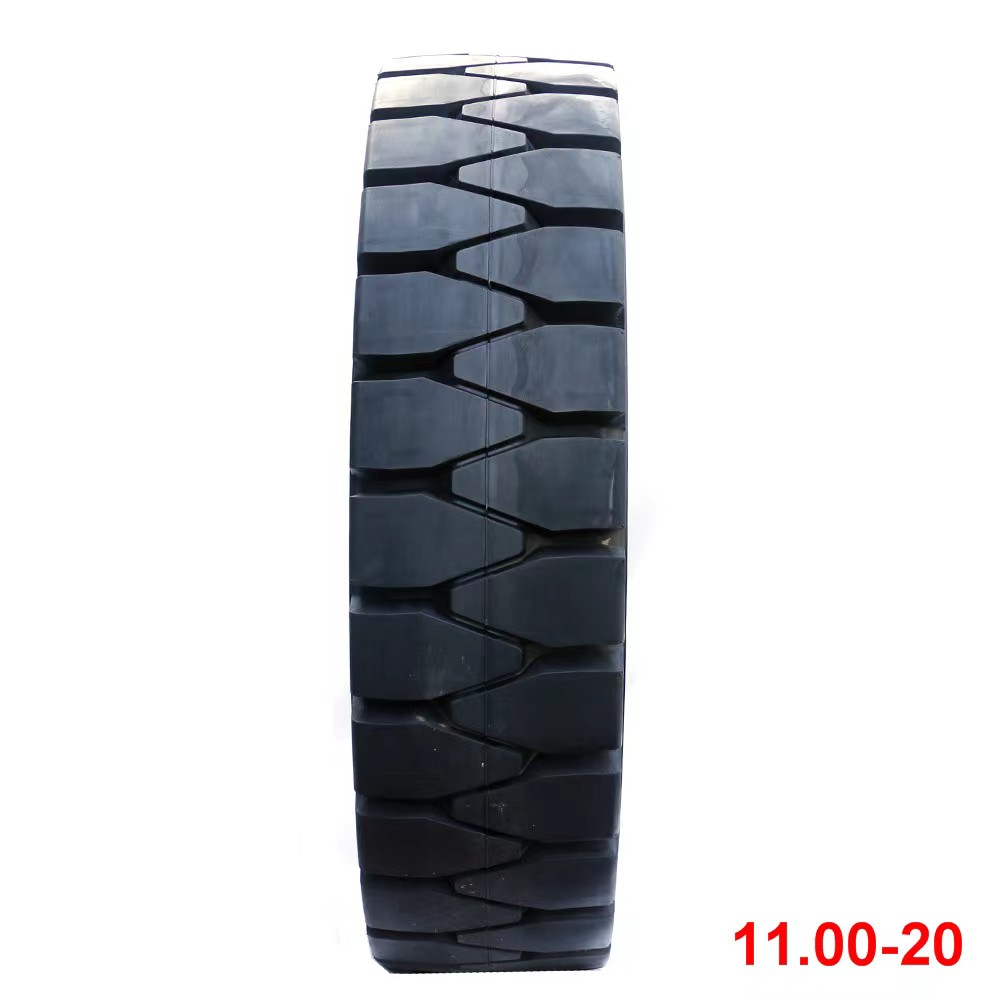 355/50-20/8.25-20/9.00-20/10.00-20/11.00-20/12.00-20 China Factory Hight Quality Solid Tyres/Tires For Port Forklift/Industrial Vehicles